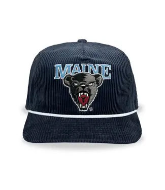 CELLY HOCKEY  CO. MAINE BLACK BEARS CORDUROY SNAPBACK
