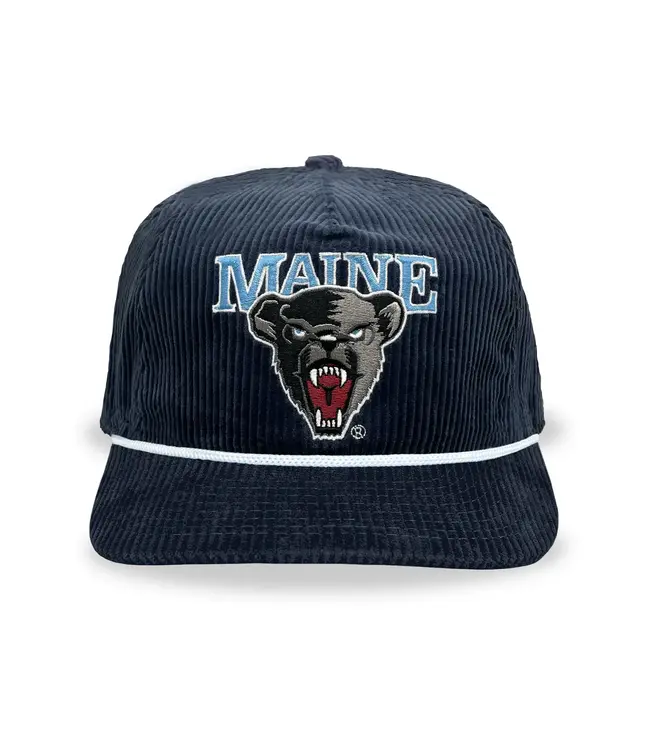 MAINE BLACK BEARS CORDUROY SNAPBACK