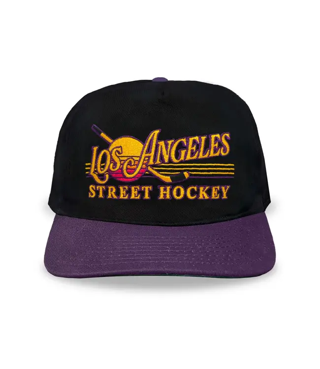 LOS ANGELES STREET HOCKEY BLACK SNAPBACK
