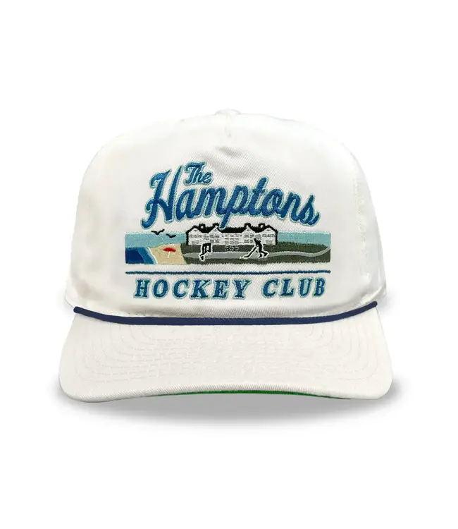 THE HAMPTONS HOCKEY CLUB CREAM SNAPBACK