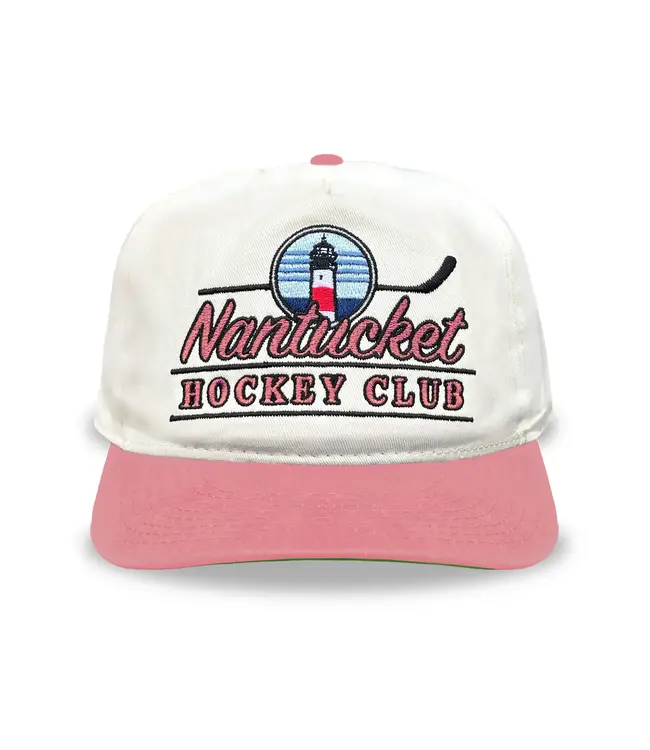 NANTUCKET HOCKEY CLUB CREAM SNAPBACK