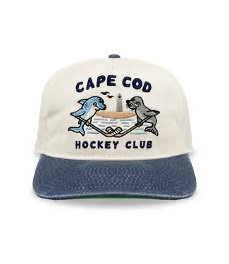 CELLY HOCKEY  CO. CAPE COD FACEOFF CREAM SNAPBACK