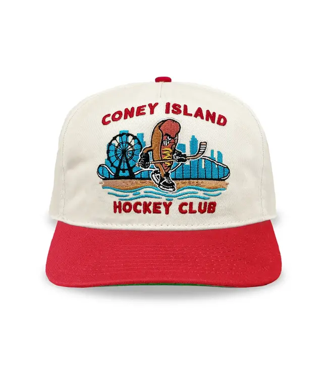 CONEY ISLAND HOCKEY CLUB CREAM SNAPBACK