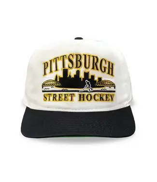 CELLY HOCKEY  CO. PITTSBURGH STREET HOCKEY CREAM SNAPBACK