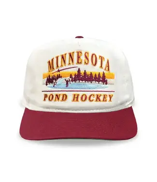 CELLY HOCKEY  CO. MINNESOTA POND HOCKEY CREAM SNAPBACK