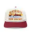 MINNESOTA POND HOCKEY CREAM SNAPBACK