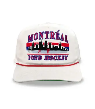 CELLY HOCKEY  CO. MONTREAL POND HOCKEY CREAM SNAPBACK