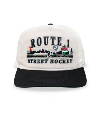 CELLY HOCKEY  CO. ROUTE 1 STREET HOCKEY CREAM SNAPBACK