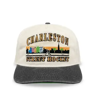 CELLY HOCKEY  CO. CHARLESTON STREET HOCKEY CREAM SNAPBACK