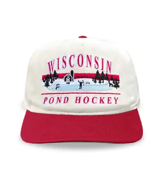 CELLY HOCKEY  CO. WISCONSIN POND HOCKEY CREAM SNAPBACK
