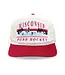 WISCONSIN POND HOCKEY CREAM SNAPBACK