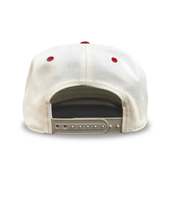 WISCONSIN POND HOCKEY CREAM SNAPBACK