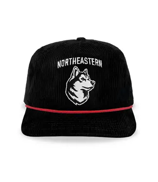 CELLY HOCKEY  CO. NORTHEASTERN HUSKIES CORDUROY SNAPBACK
