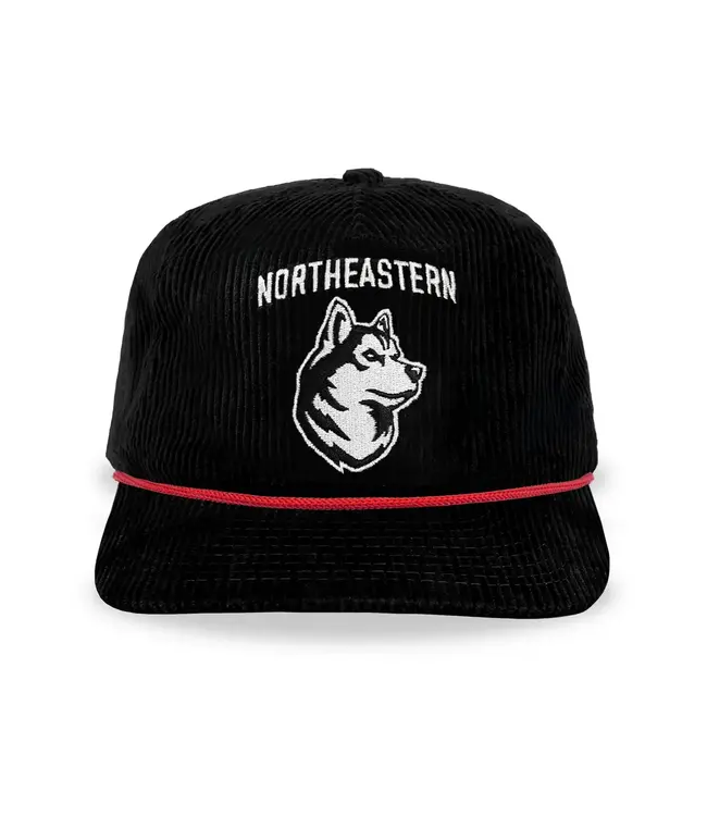 NORTHEASTERN HUSKIES CORDUROY SNAPBACK