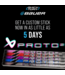 PROTO 2 JUNIOR 50 FLEX CUSTOM STICK - QUICK TURN