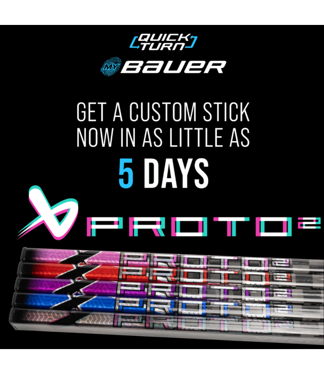 PROTO 2 JUNIOR 30 FLEX CUSTOM STICK - QUICK TURN
