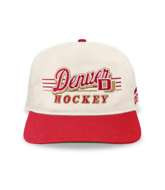 DENVER HOCKEY CREAM SNAPBACK