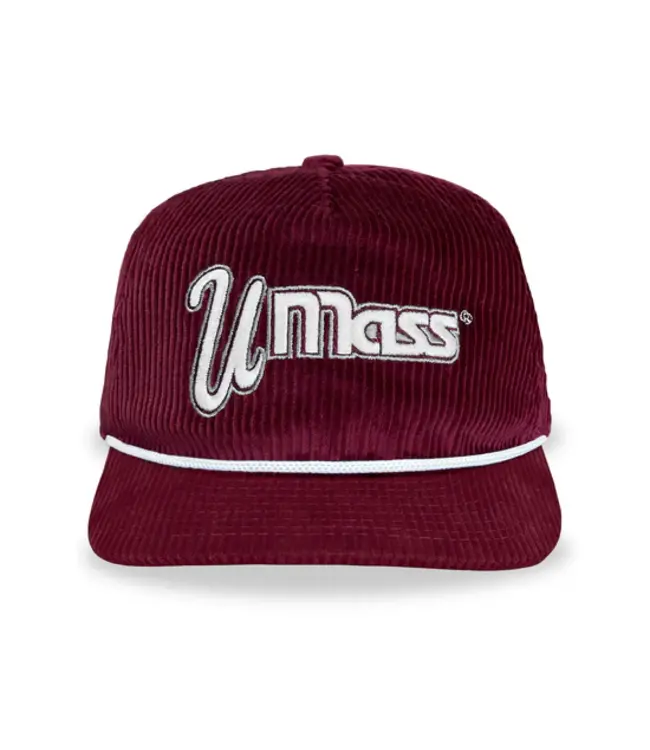 UMASS HOCKEY CORDUROY SNAPBACK