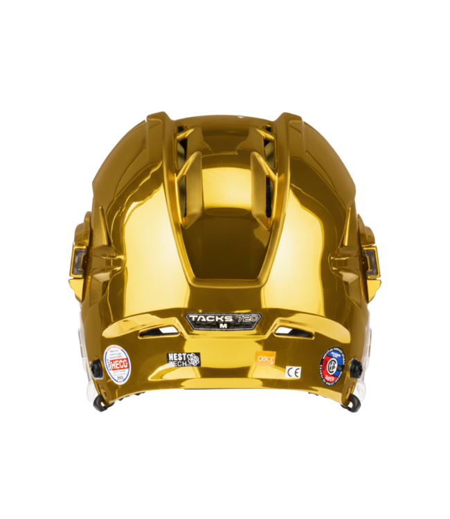 TACKS 720 CHROME GOLD HELMET