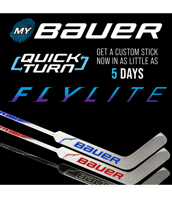 VAPOR FLYLITE SENIOR CUSTOM GOALIE STICK - QUICK TURN