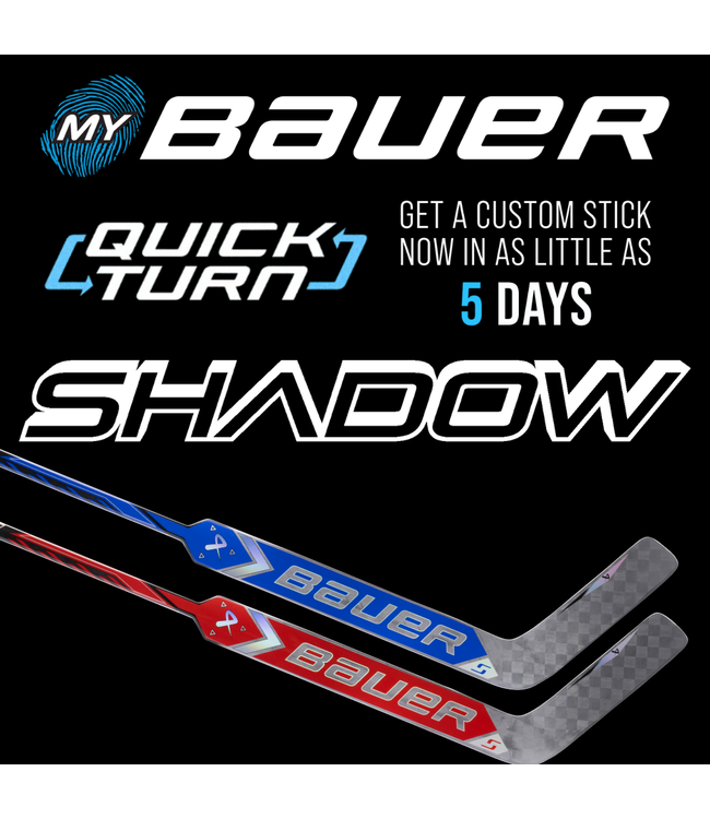 SUPREME SHADOW SENIOR CUSTOM GOALIE  STICK - QUICK TURN