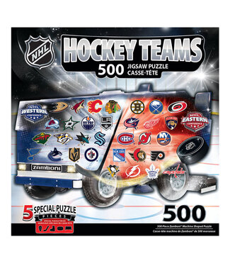 NHL HOCKEY TEAMS ZAMBONI PUZZLE 500PC