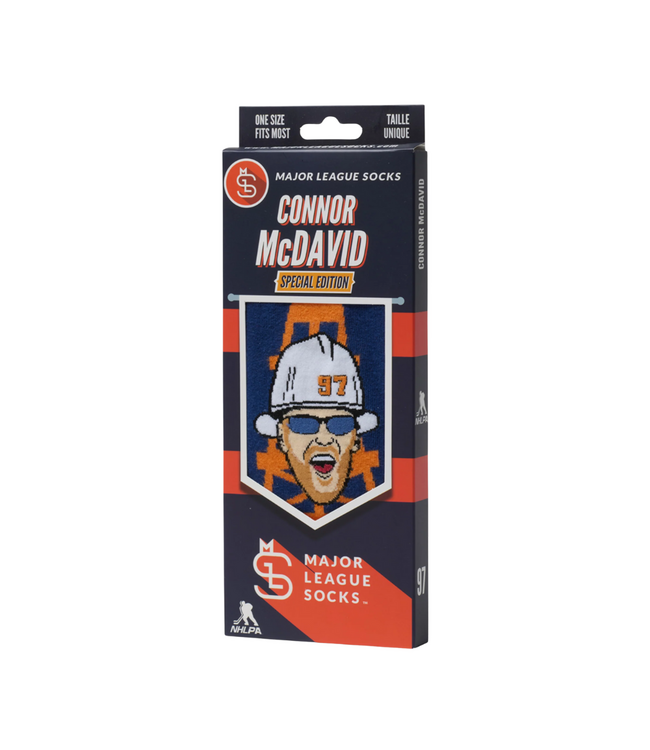 MAJOR LEAGUE SOCKS CONNOR McDAVID SPECIAL EDITION