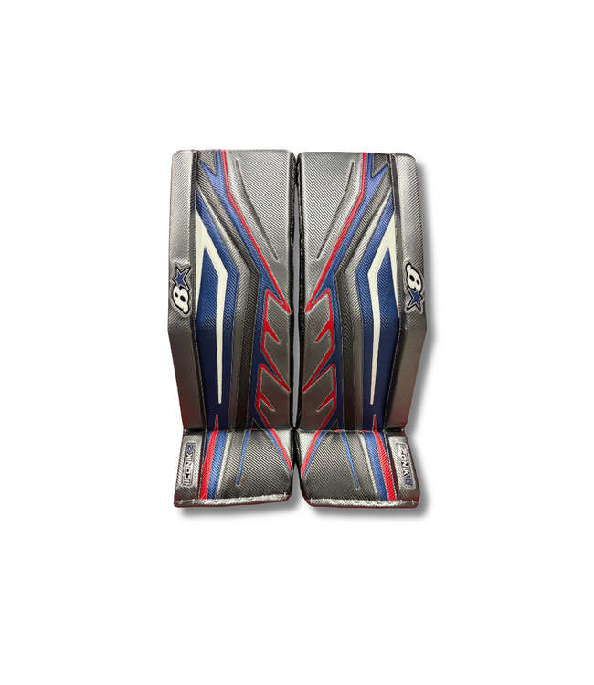 Brian's Iconik 2 Pads 33"+1.5" Navy/Sliver/Black/Red