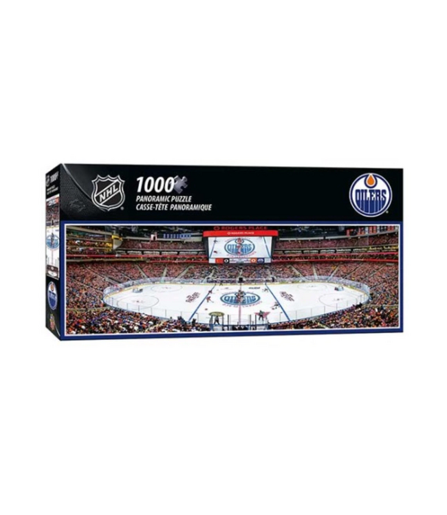 NHL PANO 1000 PC PUZZLE OILERS