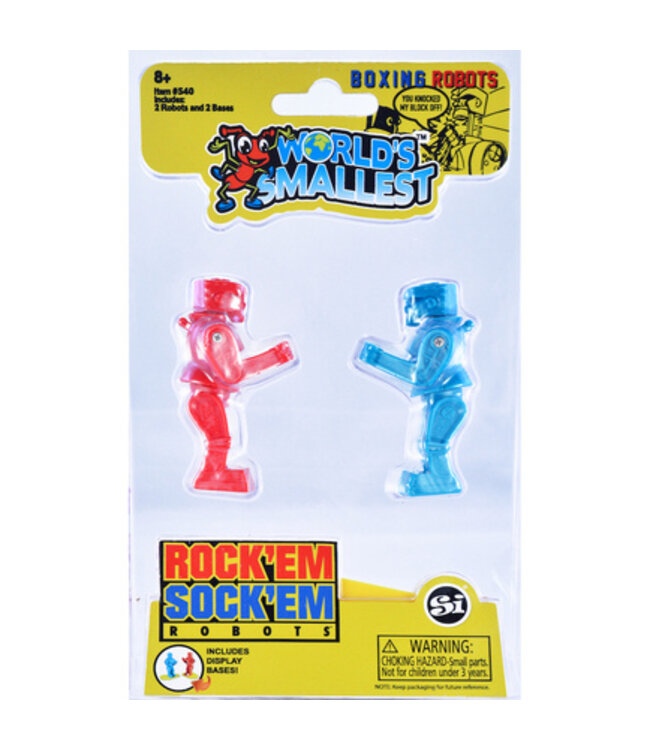 World's Smallest Rock'em Sock'em
