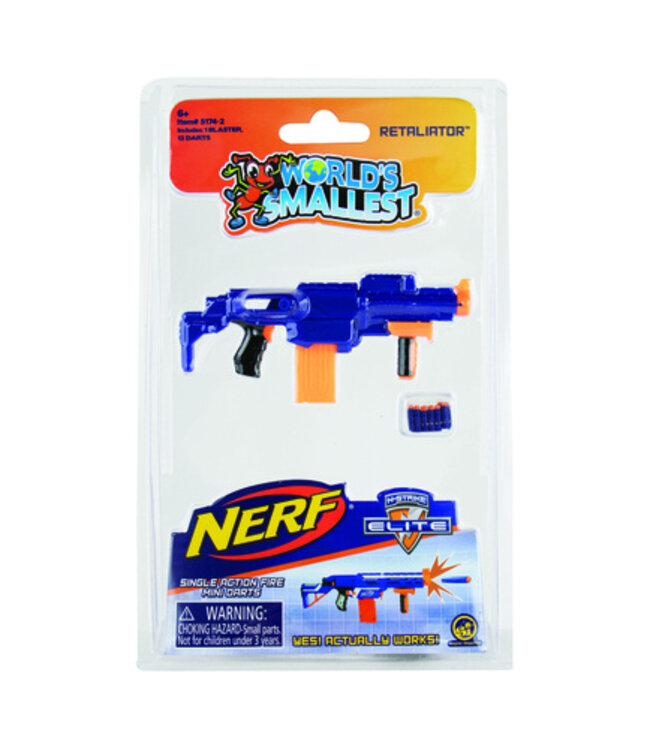 World's Smallest Nerf Blasters