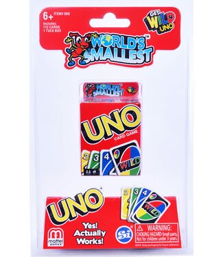 World's Smallest World's Smallest Uno