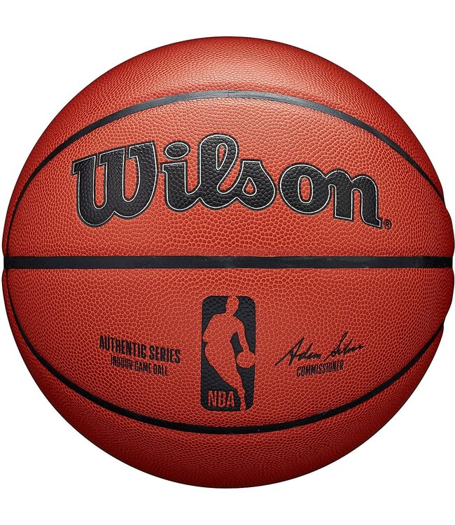 NBA Authentic Indoor Game Basketball - inflated & boxed