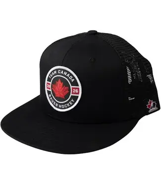 Bauer S25 BAUER HOCKEY CANADA OLYMPIC CIRCLE FLATBRIM HAT YTH