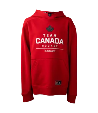 Bauer S25 BAUER HOCKEY CANADA OLYMPIC STACKED HOODIE YTH