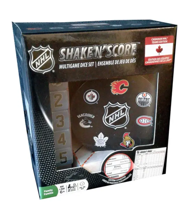 NHL SHAKE N SCORE 7 CDN TEAMS