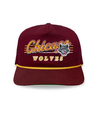 CELLY HOCKEY  CO. CHICAGO WOLVES MAROON SNAPBACK
