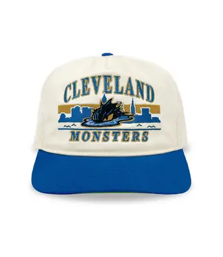 CELLY HOCKEY  CO. CLEVELAND MONSTERS CREAM SNAPBACK