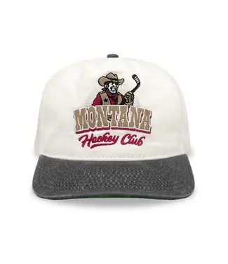 CELLY HOCKEY  CO. MONTANA HOCKEY CLUB CREAM SNAPBACK