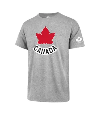 47 BRAND 47 BRAND HOCKEY CANADA FAN TEE GREY