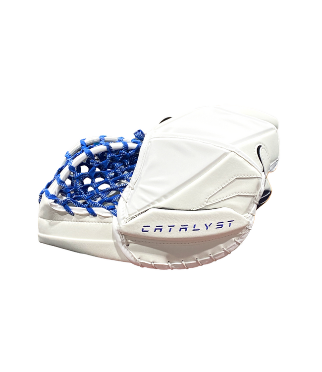 CATALYST NITRO PRO SENIOR CATCHER WHITE/BLUE