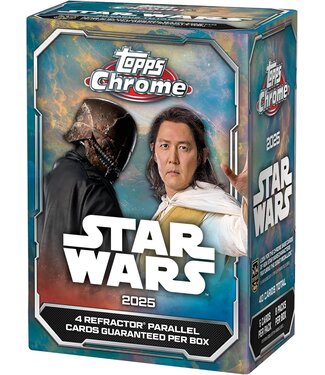 Topps 2025 TOPPS CHROME STARWARS CARD VALUE BOX