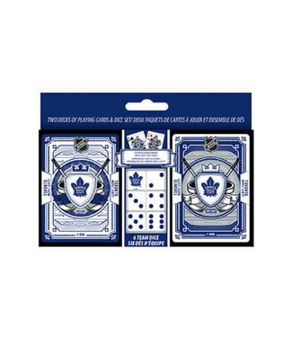 NHL 2PK CARDS & DICE SET
