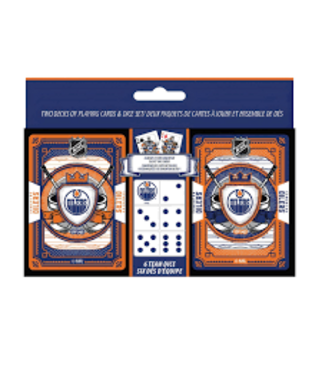 NHL 2PK CARDS & DICE SET