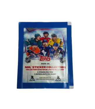 2026 TOPPS NHL STICKER PACK