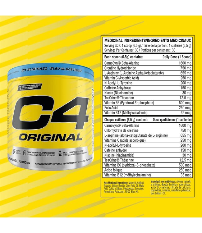C4 Original Energy Pre Workout Powder