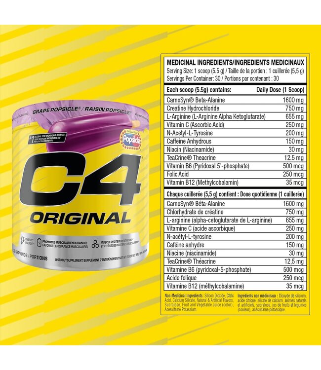 C4 Original Energy Mix