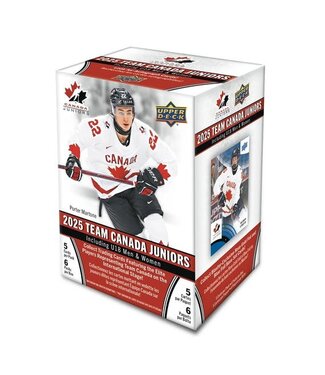 UPPER DECK 2025 TEAM CANADA JUNIORS BLASTER BOX