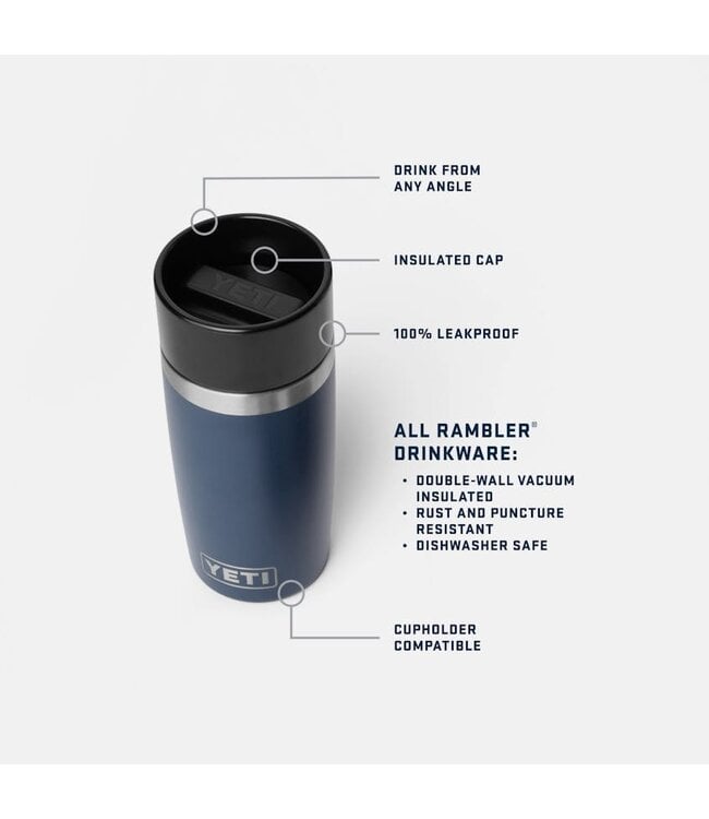 YETI INTL Rambler 12 oz Travel Bottle Royal Blue