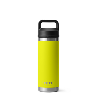 Yeti Rambler 18 oz Bottle Chug Cap FireFly Yellow